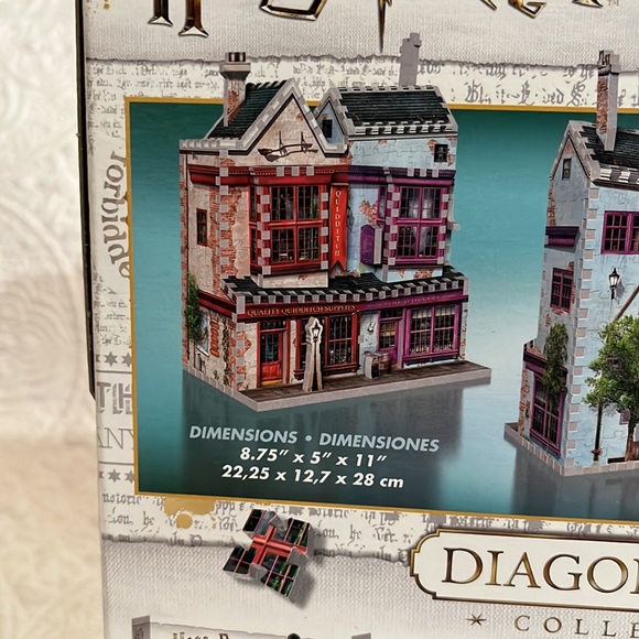 Harry Potter Diagon Alley Wrebbit 3D puzzle, new in package - Picture 8 of 9